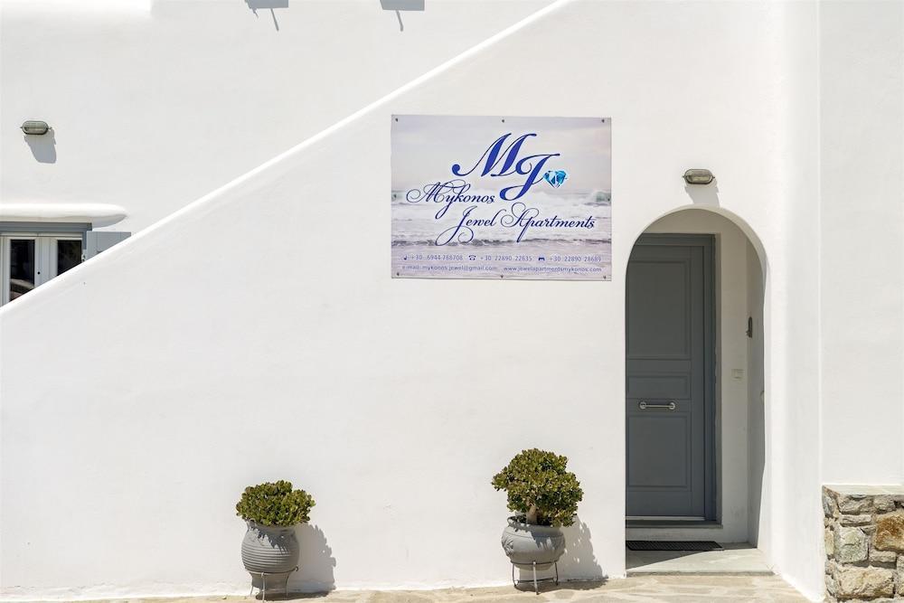 Jewel Apartments Mykonos Ornos  Exteriör bild